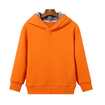Yüksek kalite 100% pamuk çocuk düz ter gömlek hoodies